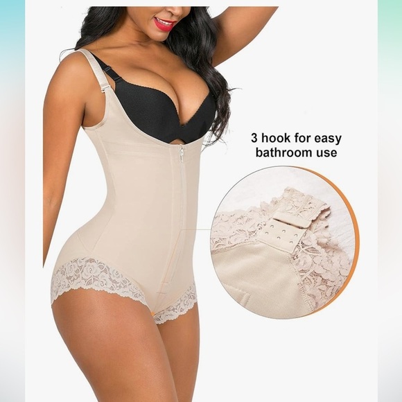 NWT SHAPERX Fajas Colombianas Shapewear Postpartum Tummy Control Body Shaper 3X - Picture 4 of 8